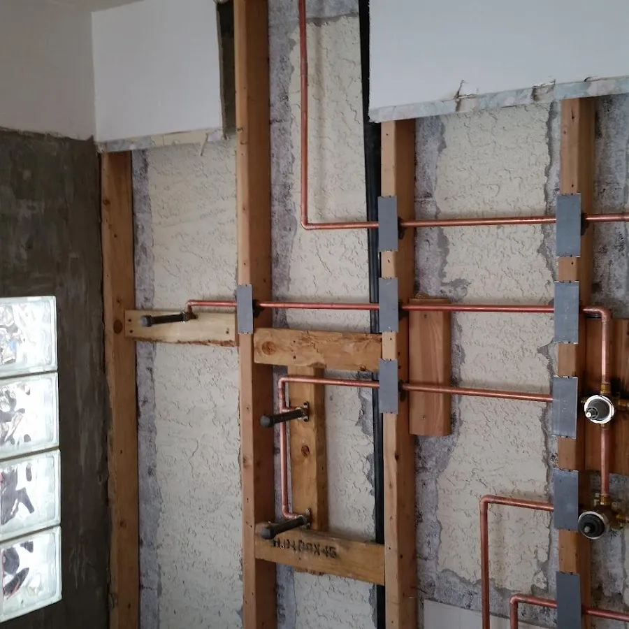 Copper pipe installation for Repiping in Speedway